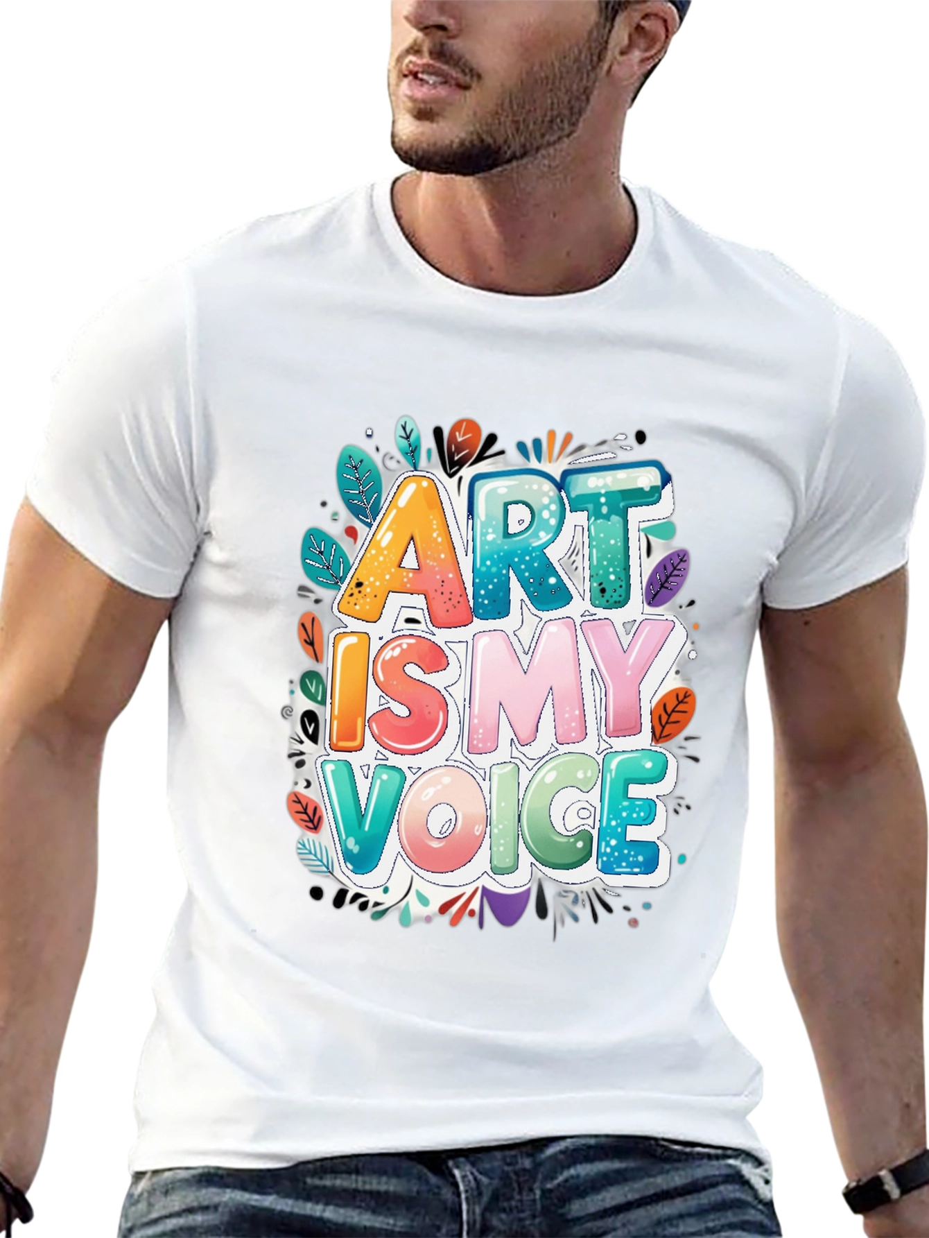 Art Is My Voice Graphic Tee - Unisex