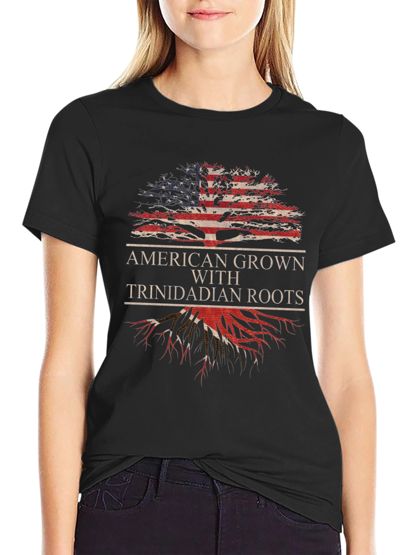 American Grown with Trinidadian Roots T-Shirt