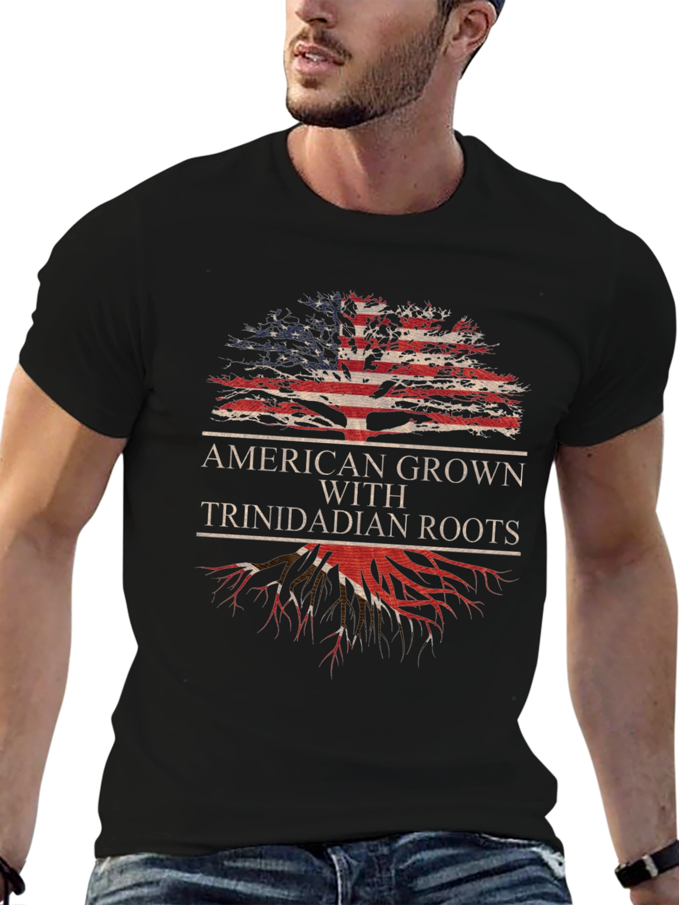 American Grown with Trinidadian Roots T-Shirt