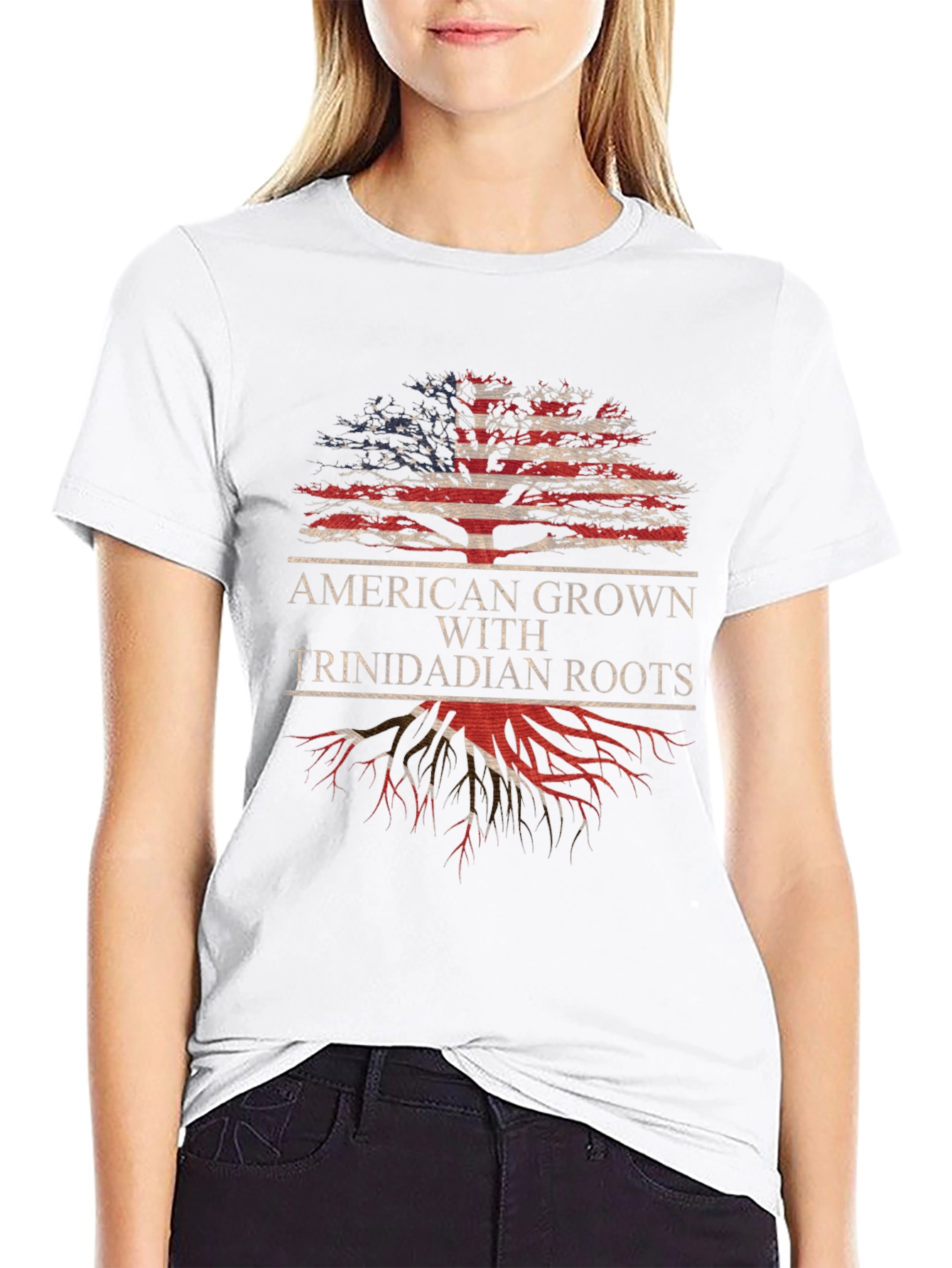 American Grown with Trinidadian Roots T-Shirt