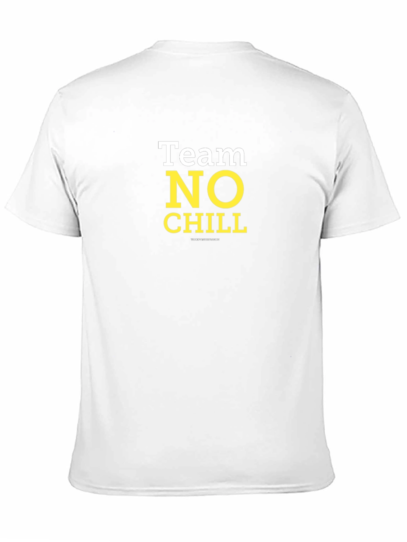 Team No Chill T-Shirt - Black Cotton Tee