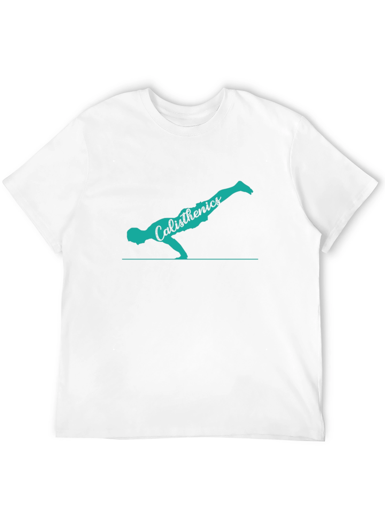 Calisthenics Silhouette Graphic Tee - Black