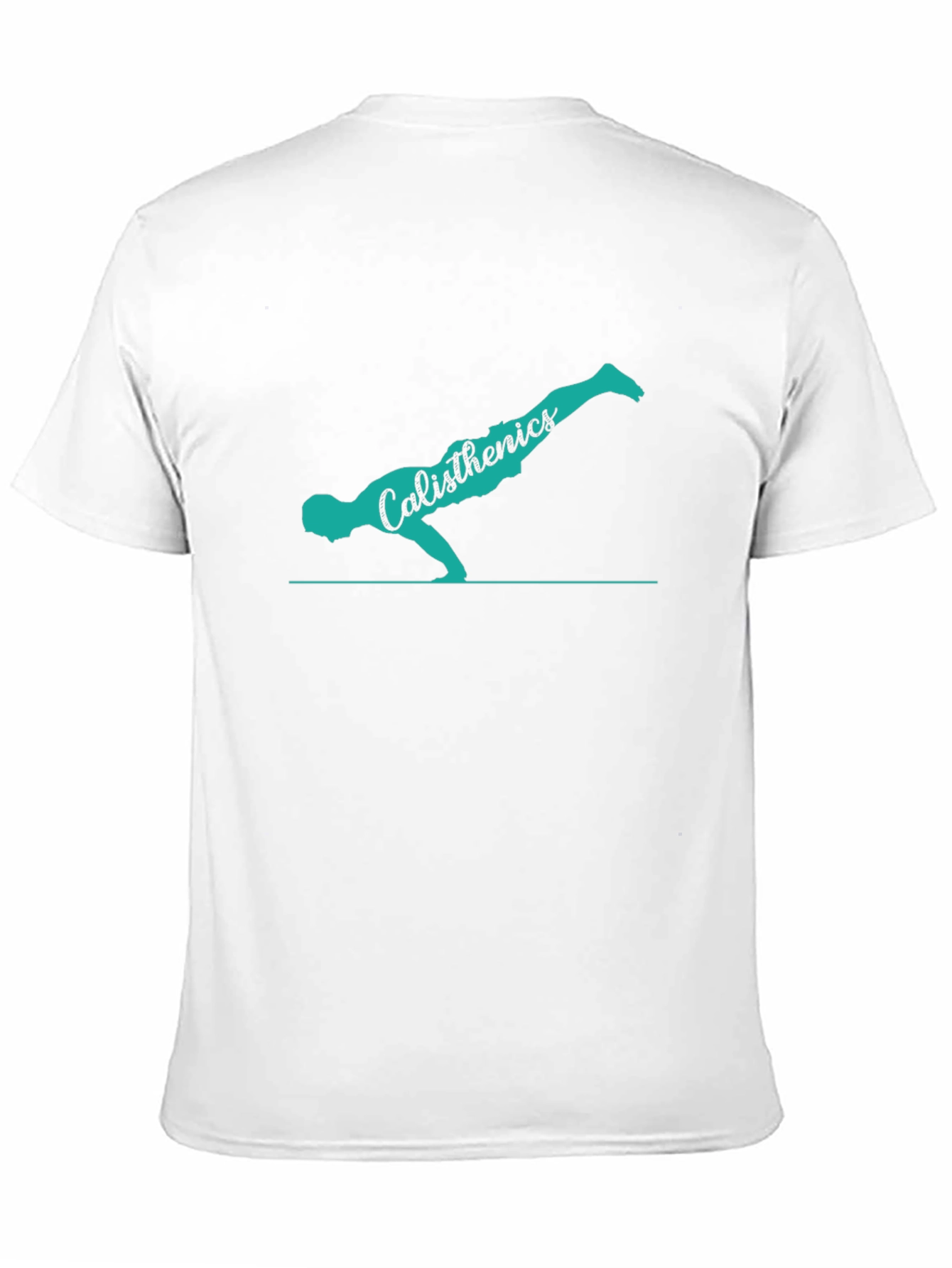 Calisthenics Silhouette Graphic Tee - Black