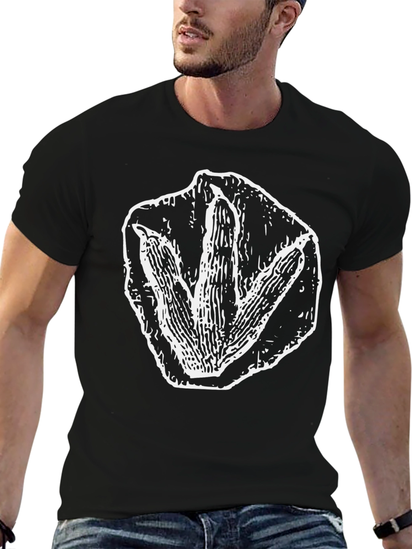 Dinosaur Footprint Graphic Tee