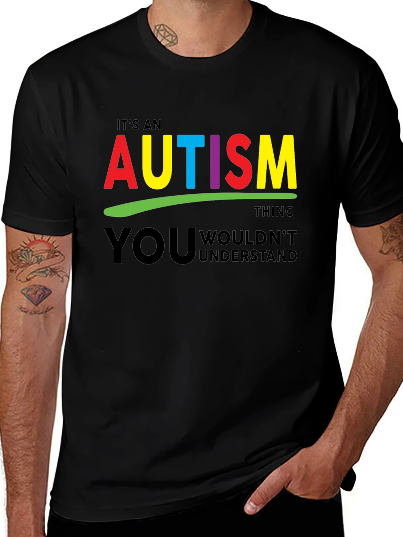 Autism Awareness T-Shirt - You Wouldnt Understand