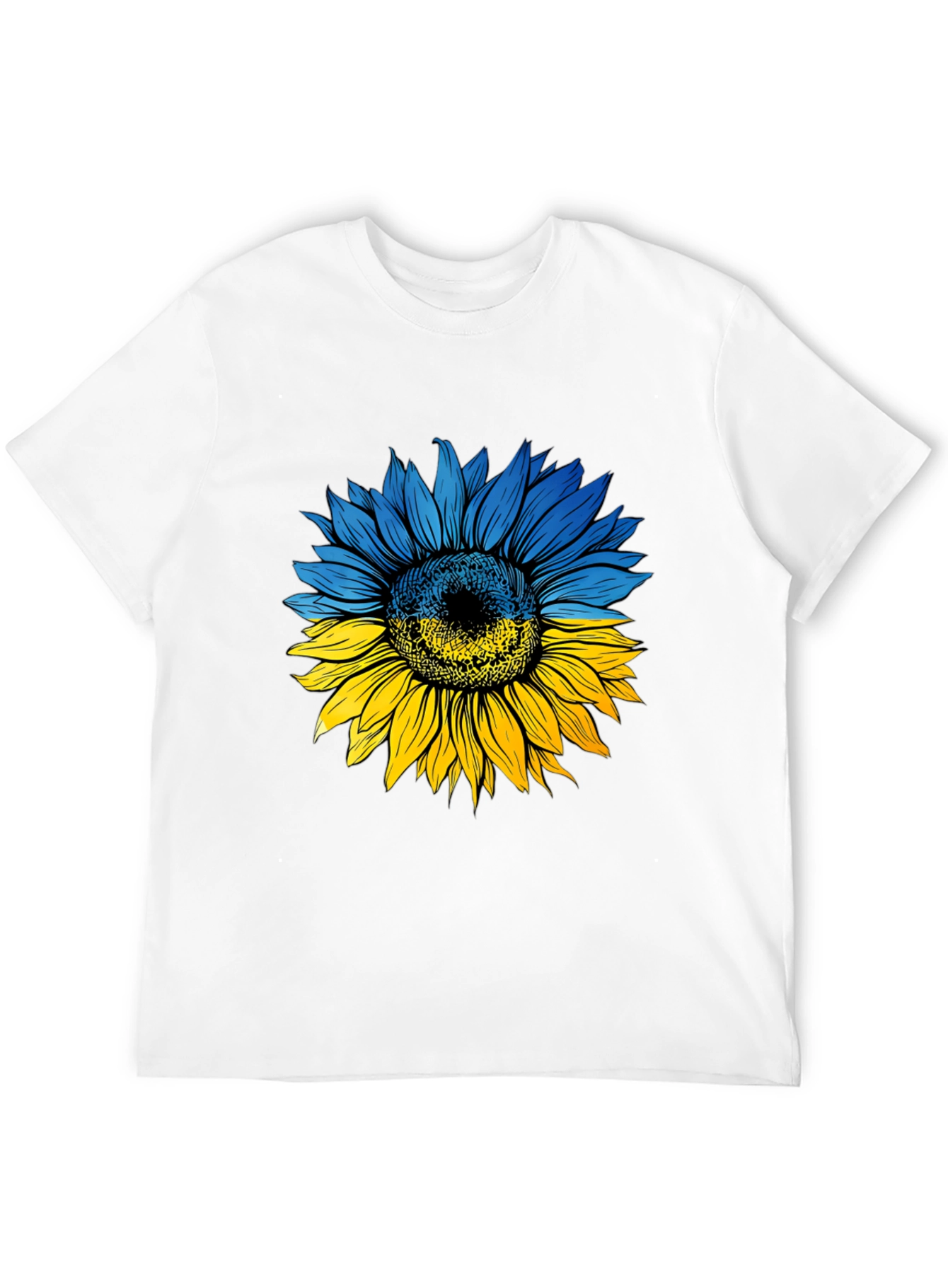 Ukraine Sunflower Graphic T-Shirt