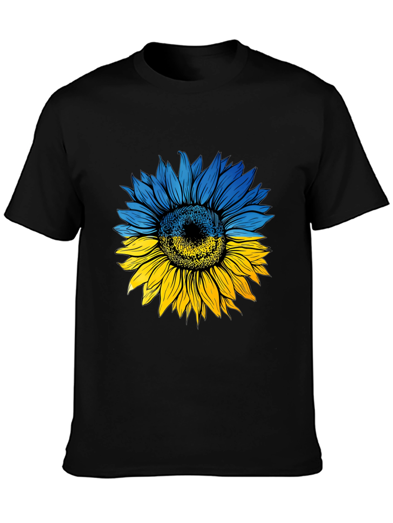 Ukraine Sunflower Graphic T-Shirt