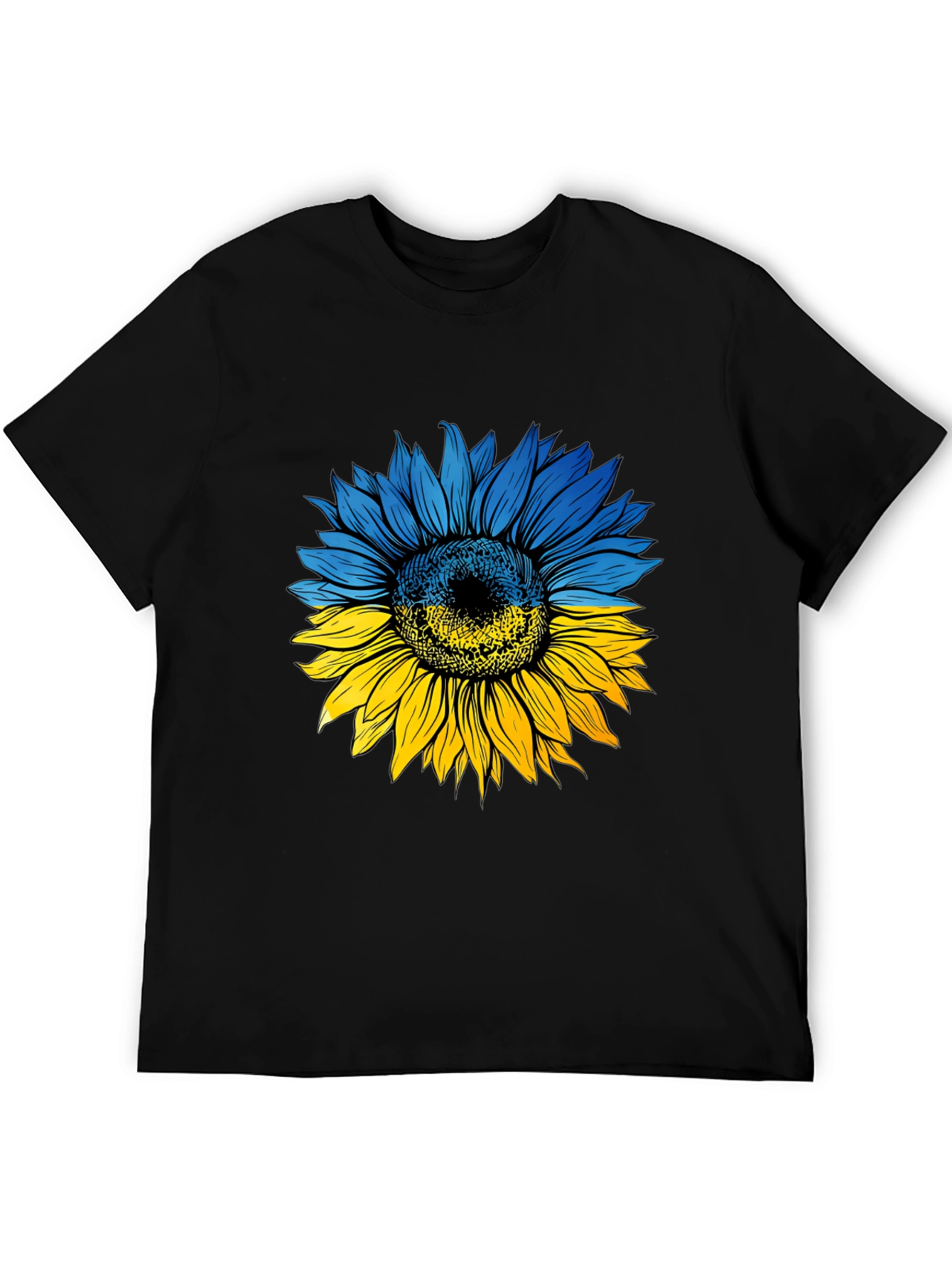 Ukraine Sunflower Graphic T-Shirt