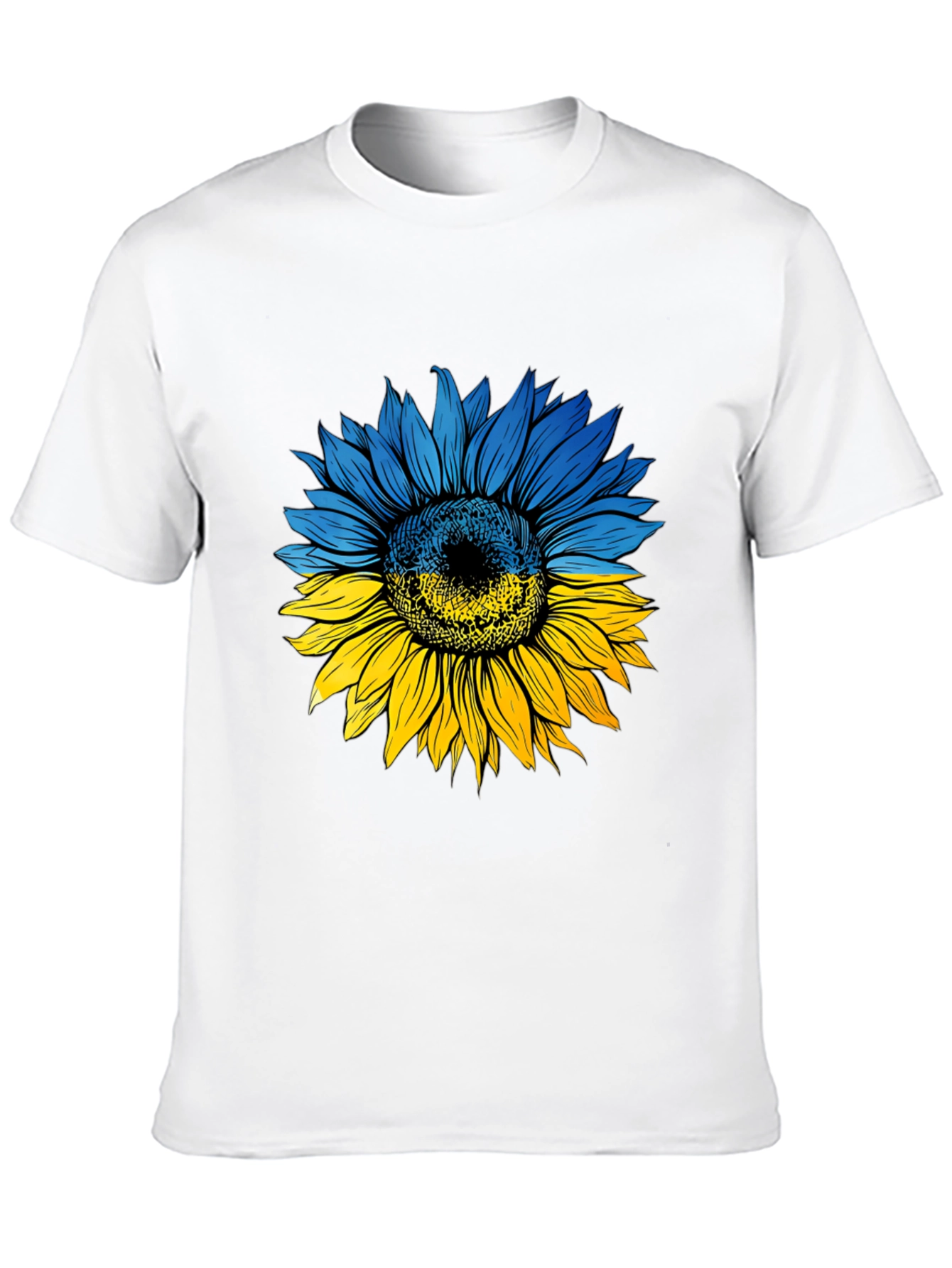 Ukraine Sunflower Graphic T-Shirt