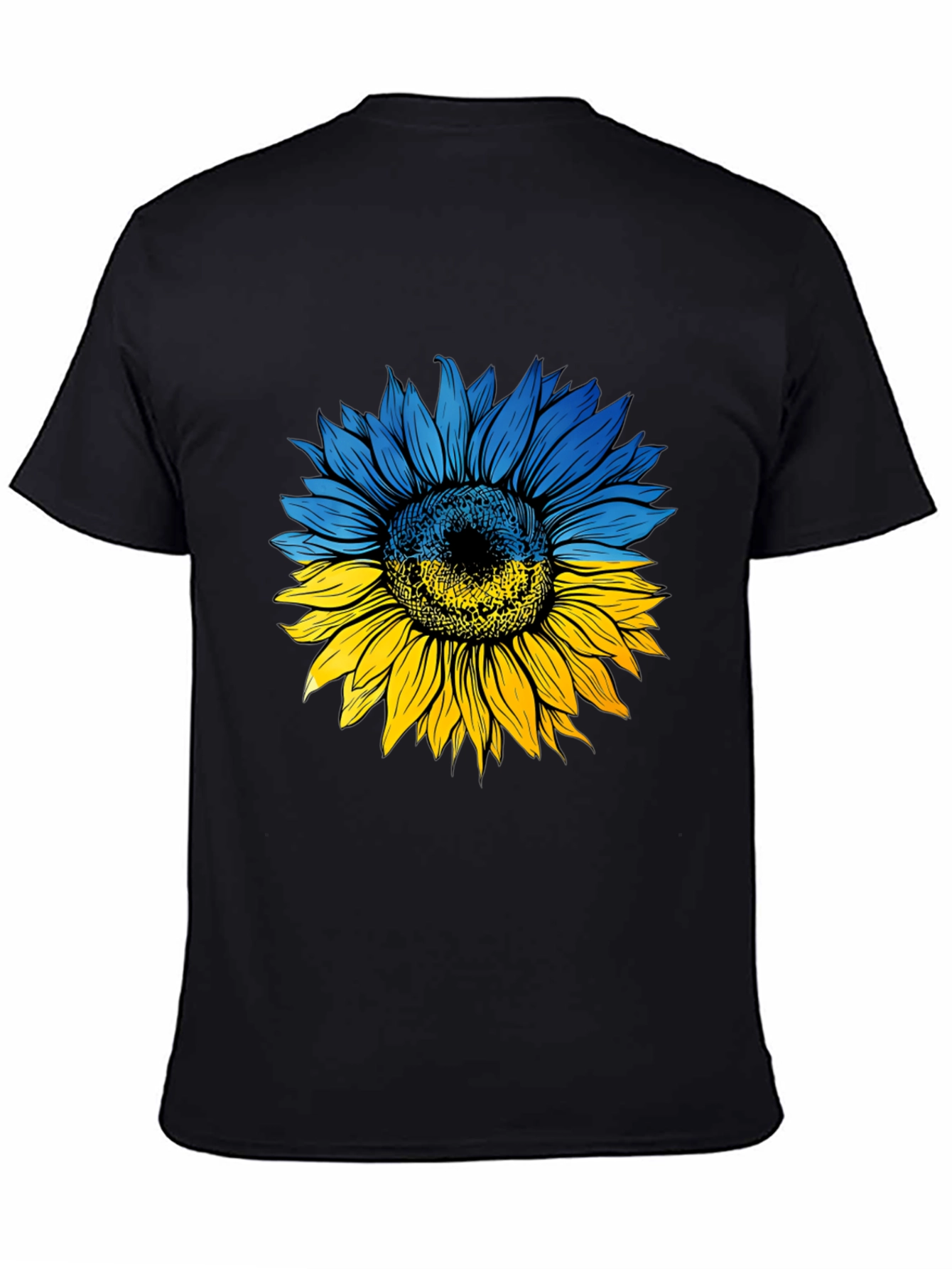 Ukraine Sunflower Graphic T-Shirt