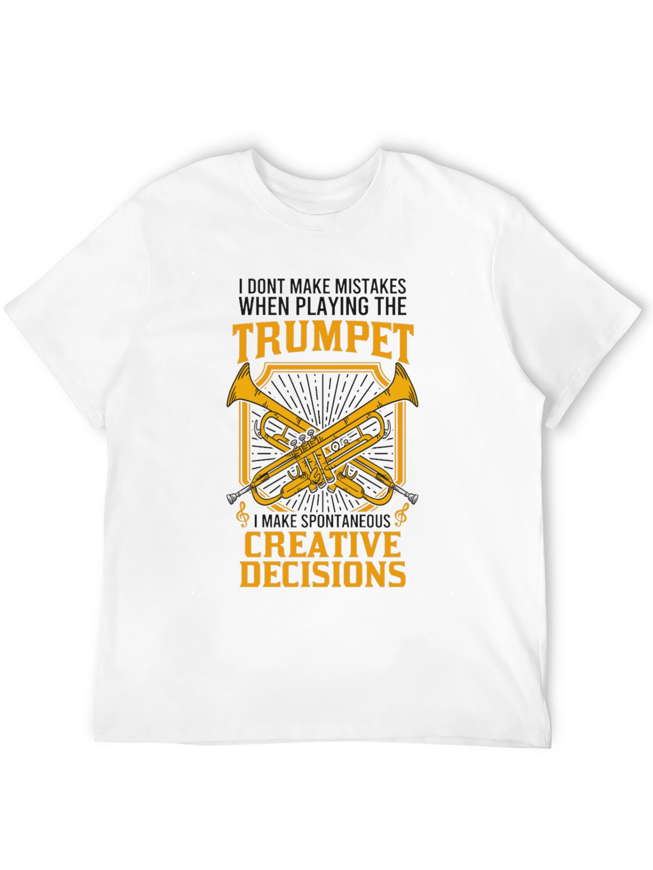 Trumpet Creative Decisions Graphic T-Shirt