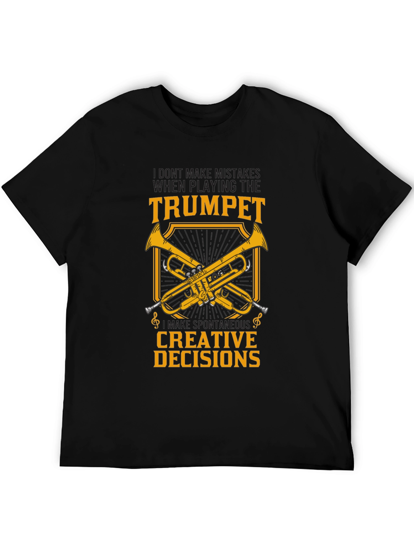 Trumpet Creative Decisions Graphic T-Shirt