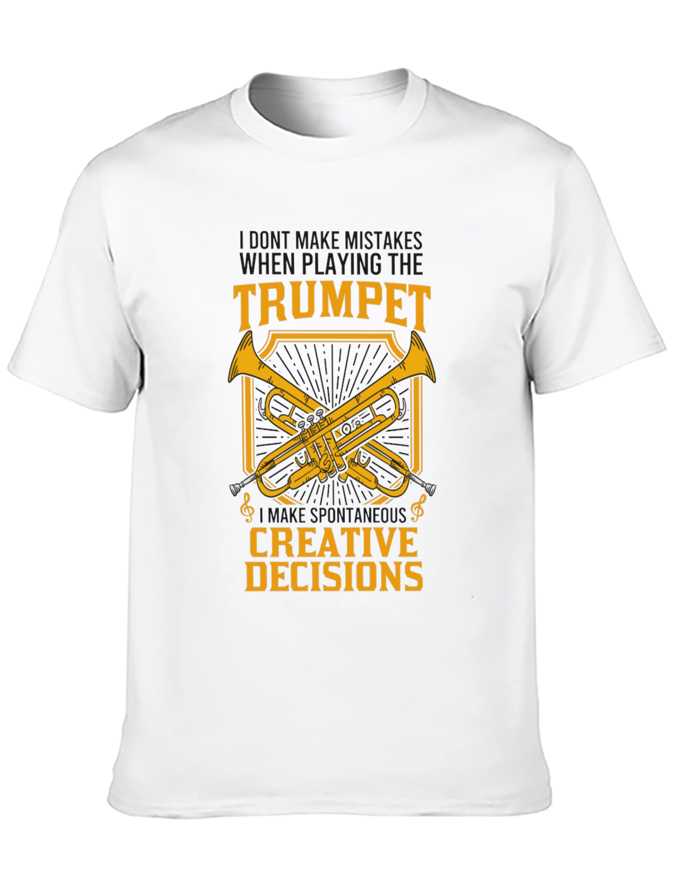 Trumpet Creative Decisions Graphic T-Shirt
