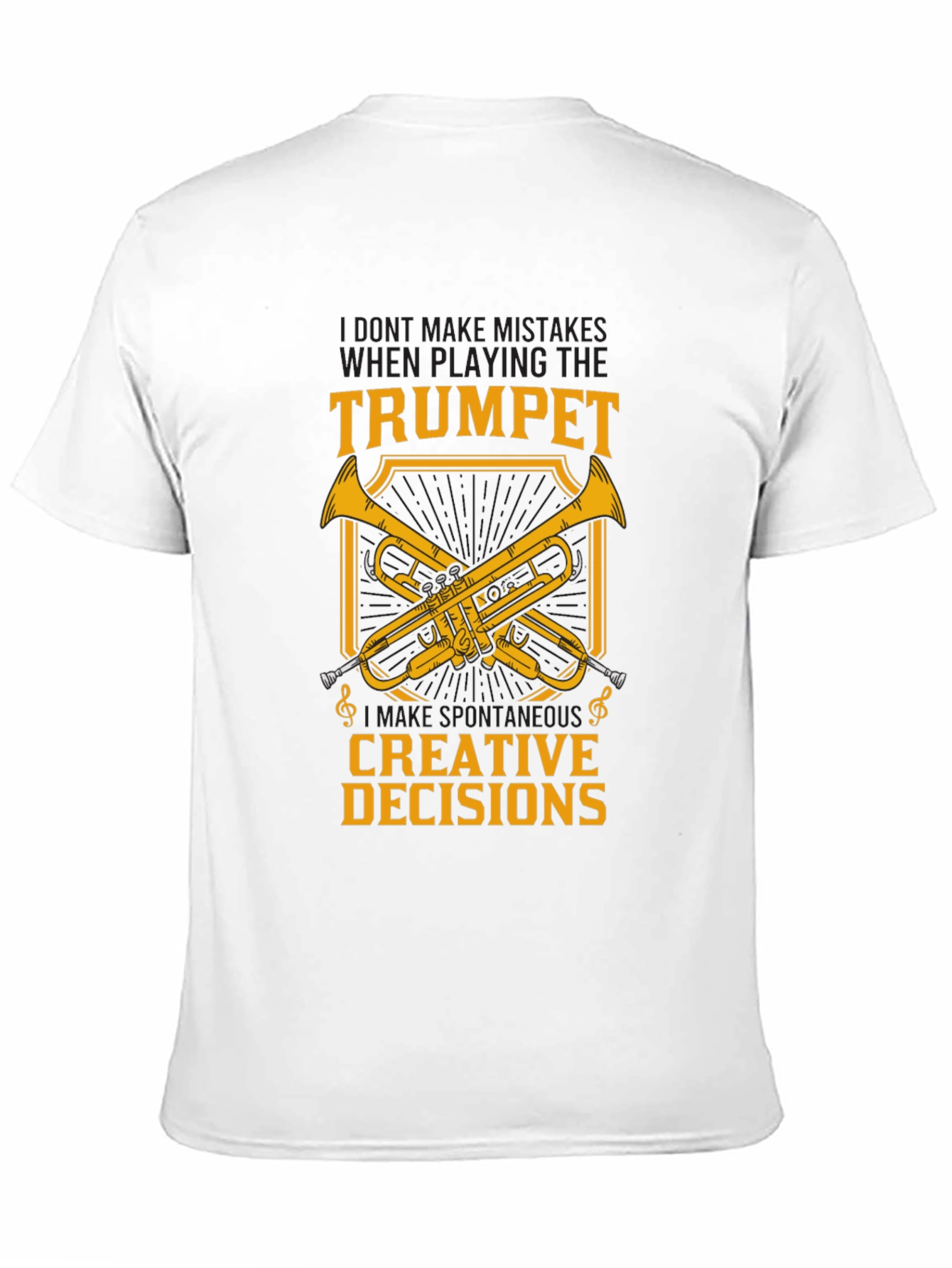 Trumpet Creative Decisions Graphic T-Shirt