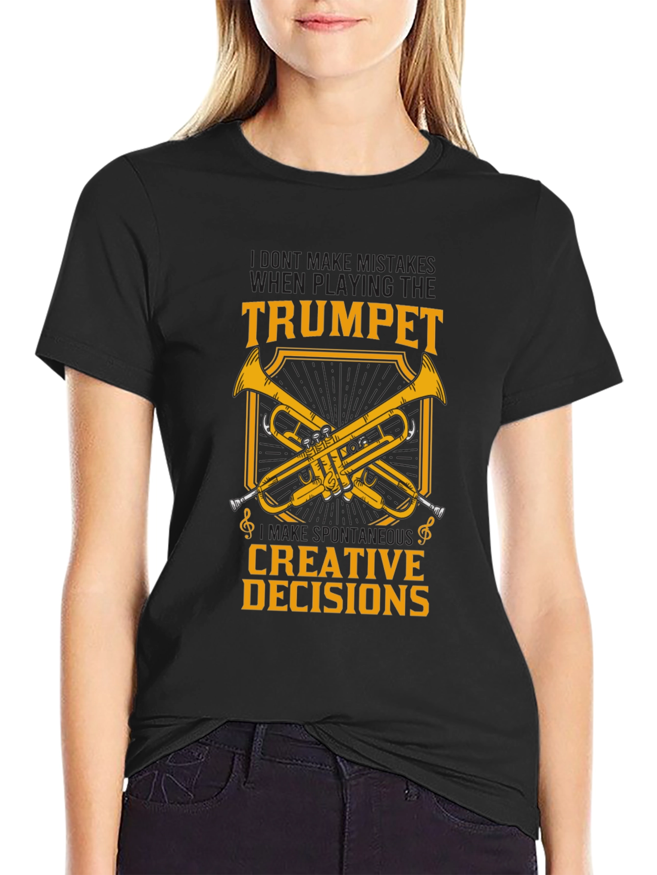 Trumpet Creative Decisions Graphic T-Shirt