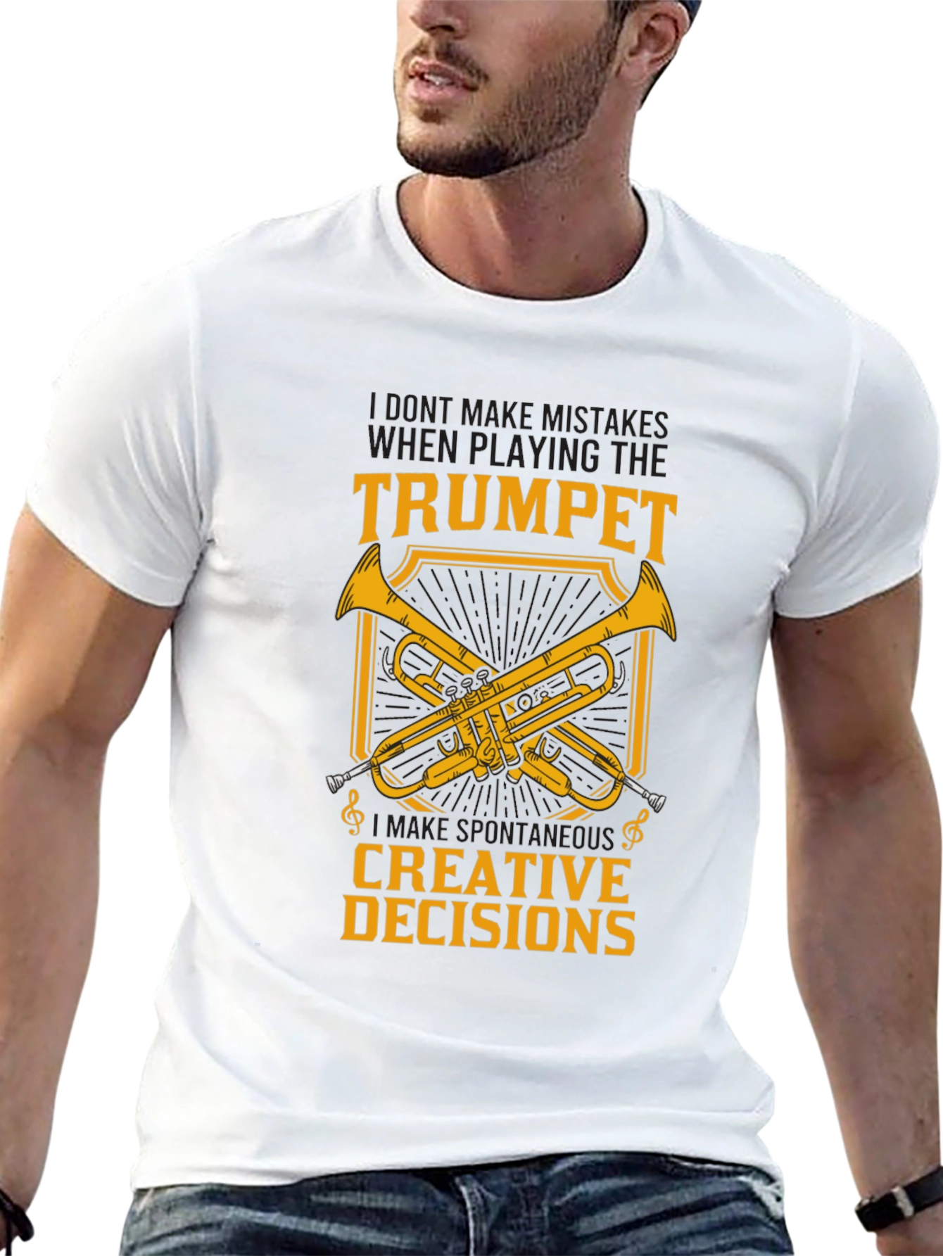 Trumpet Creative Decisions Graphic T-Shirt