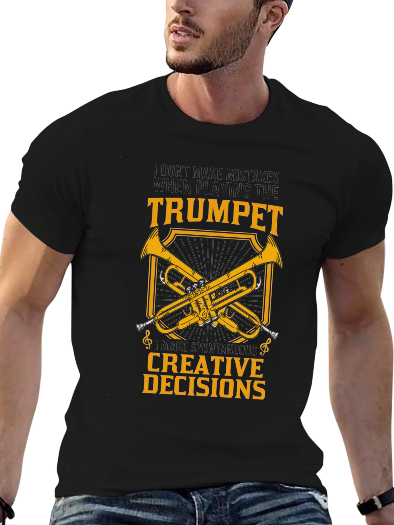 Trumpet Creative Decisions Graphic T-Shirt