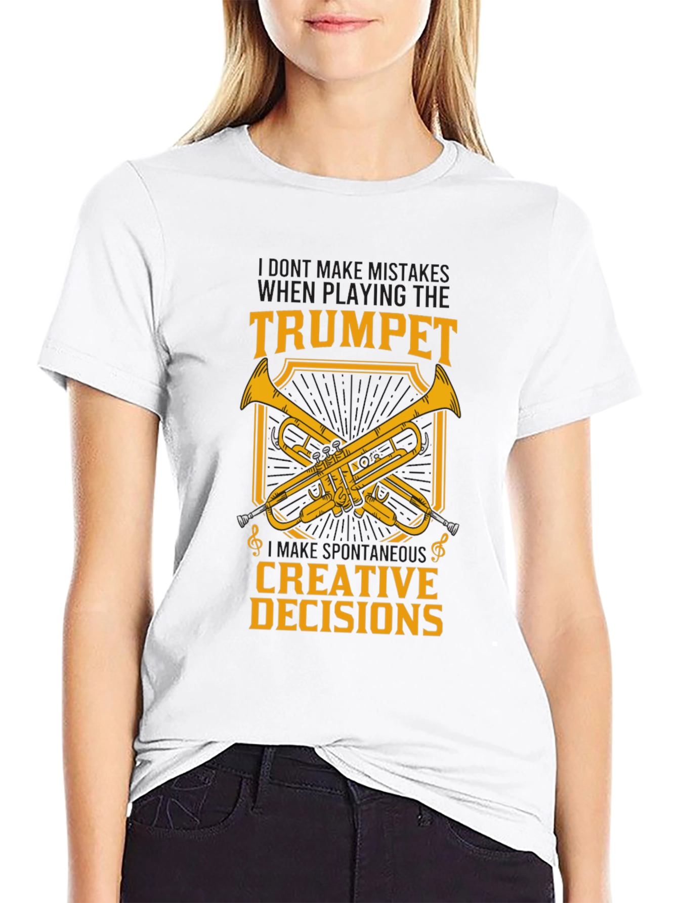 Trumpet Creative Decisions Graphic T-Shirt
