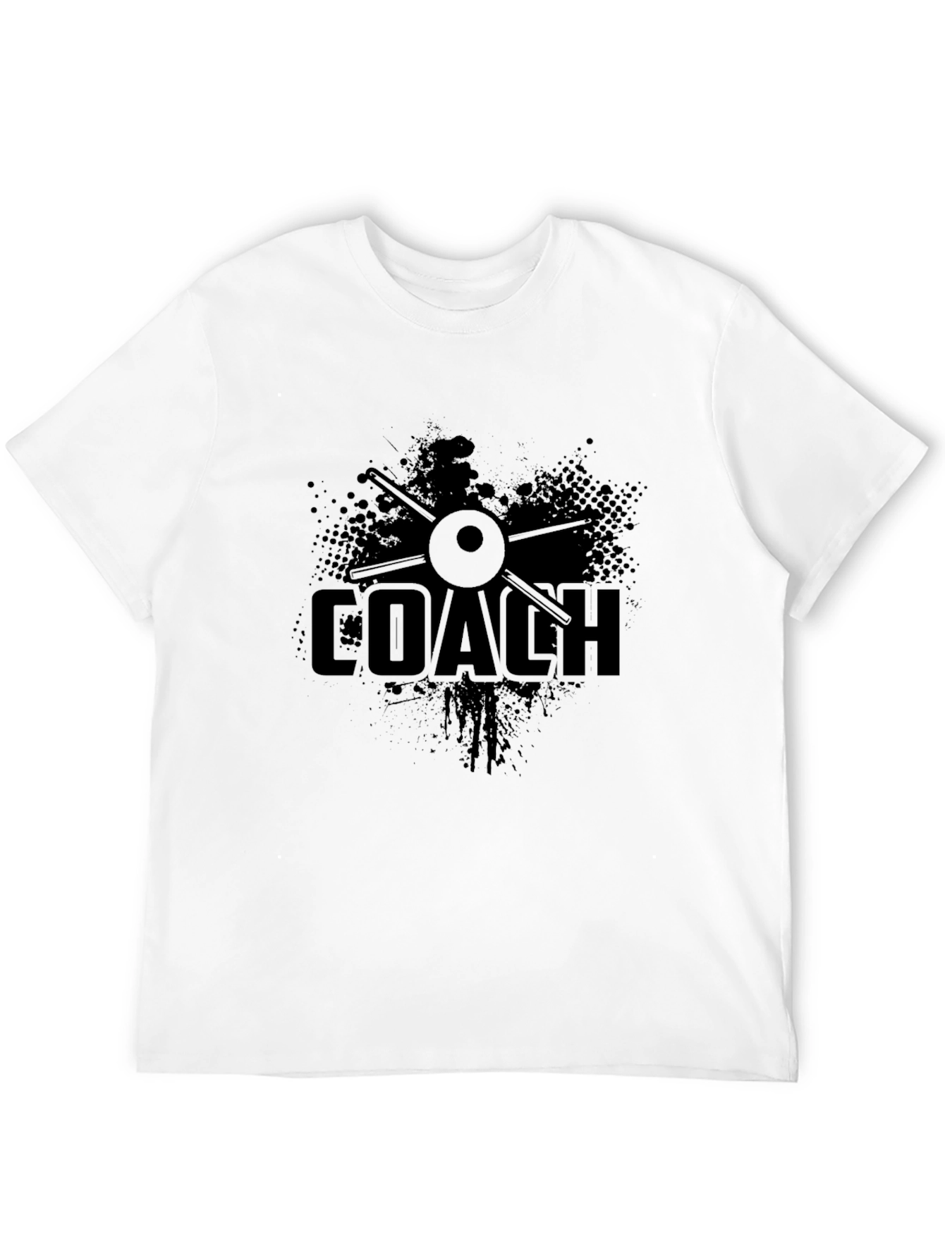 Coach Design Black T-Shirt