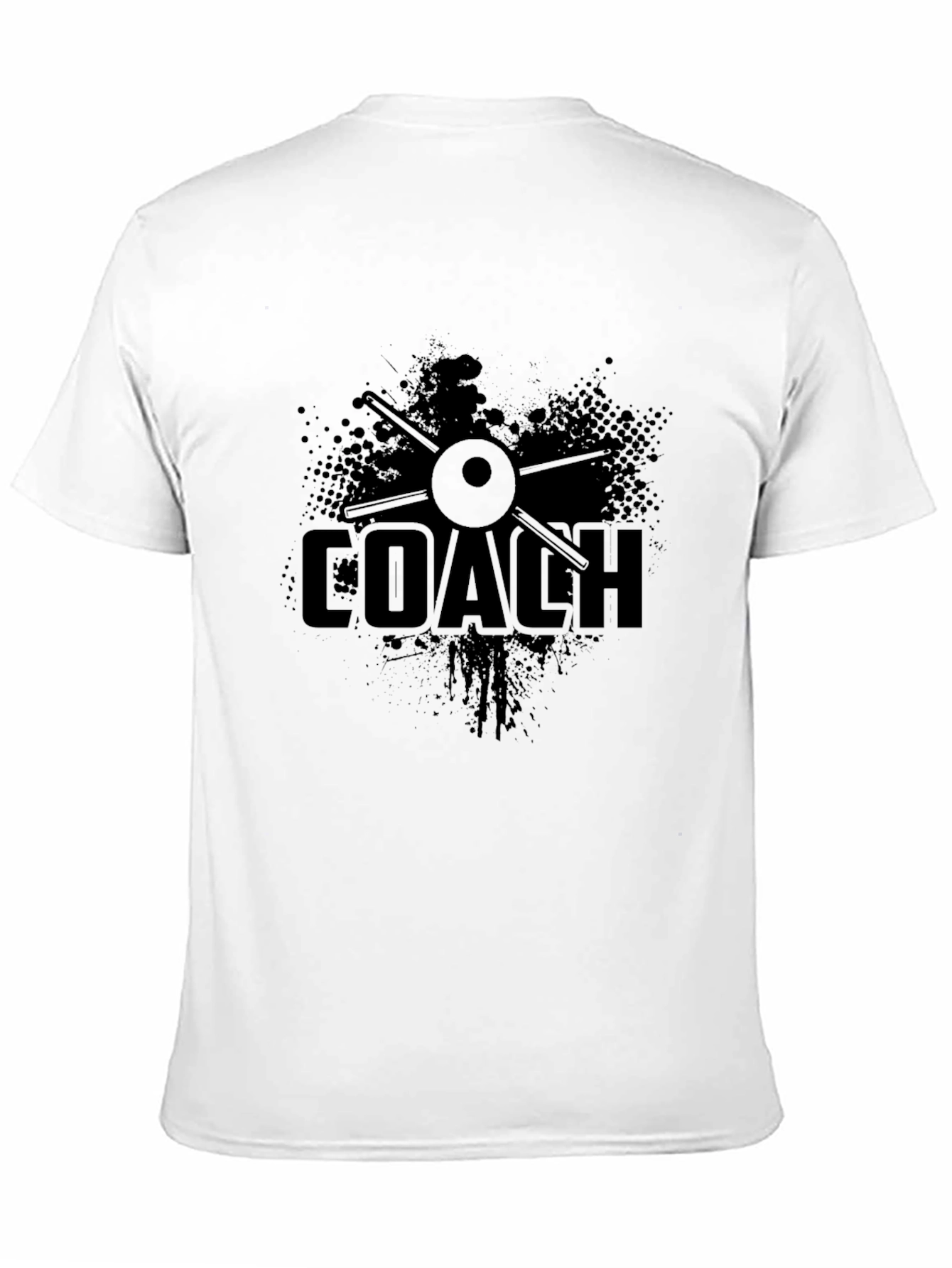 Coach Design Black T-Shirt