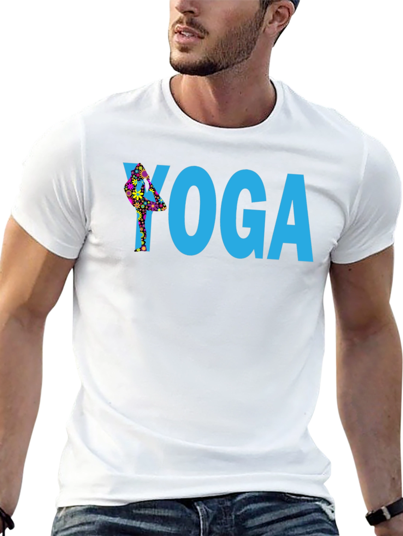 Yoga Pose Graphic T-Shirt