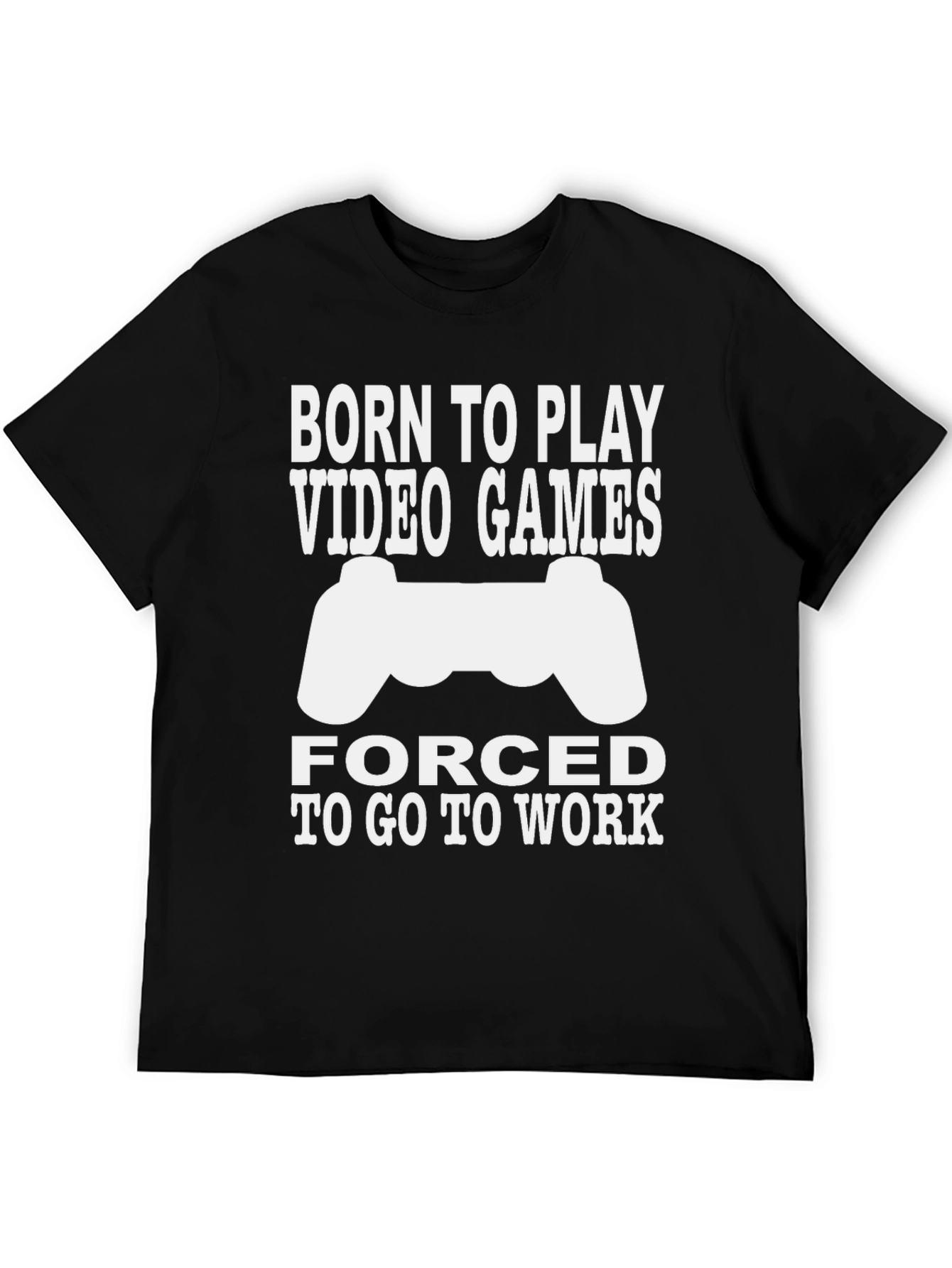 Born to Play Video Games Mens T-Shirt