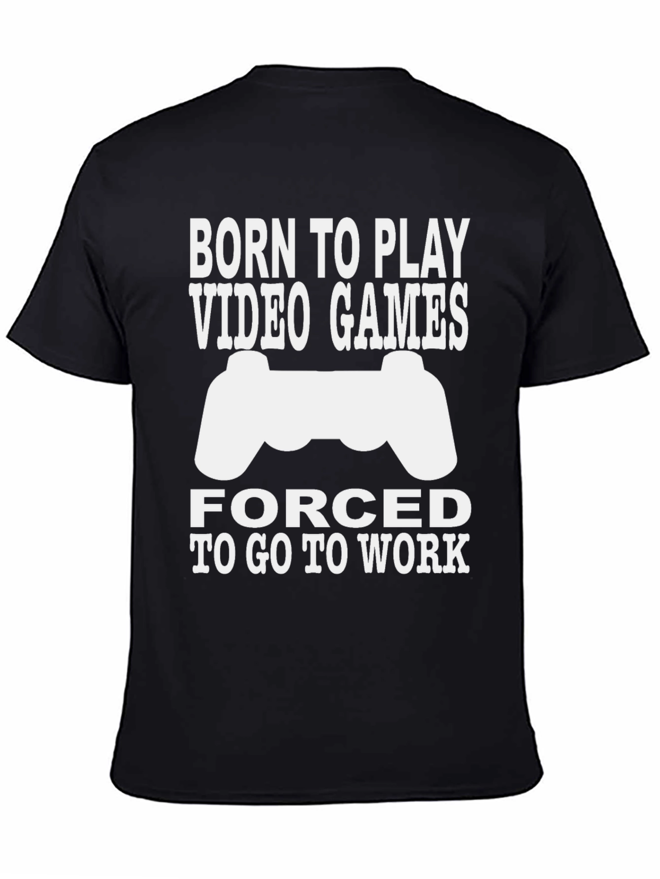 Born to Play Video Games Mens T-Shirt