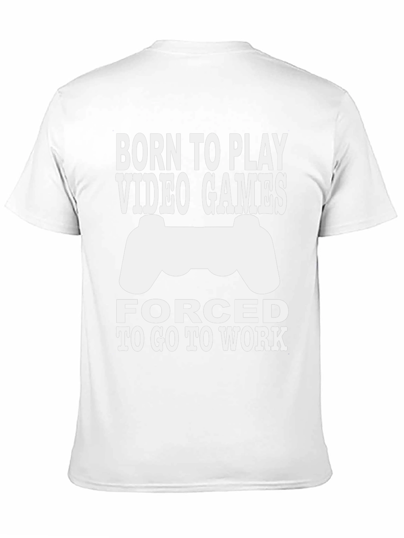 Born to Play Video Games Mens T-Shirt