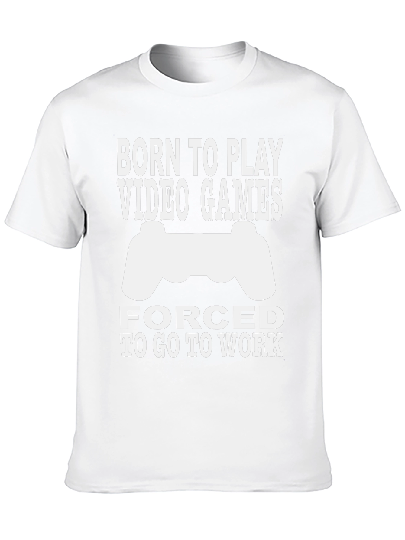 Born to Play Video Games Mens T-Shirt