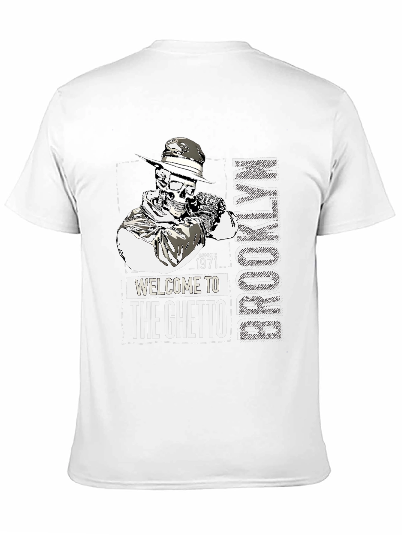 Brooklyn Ghetto Skeleton T-Shirt