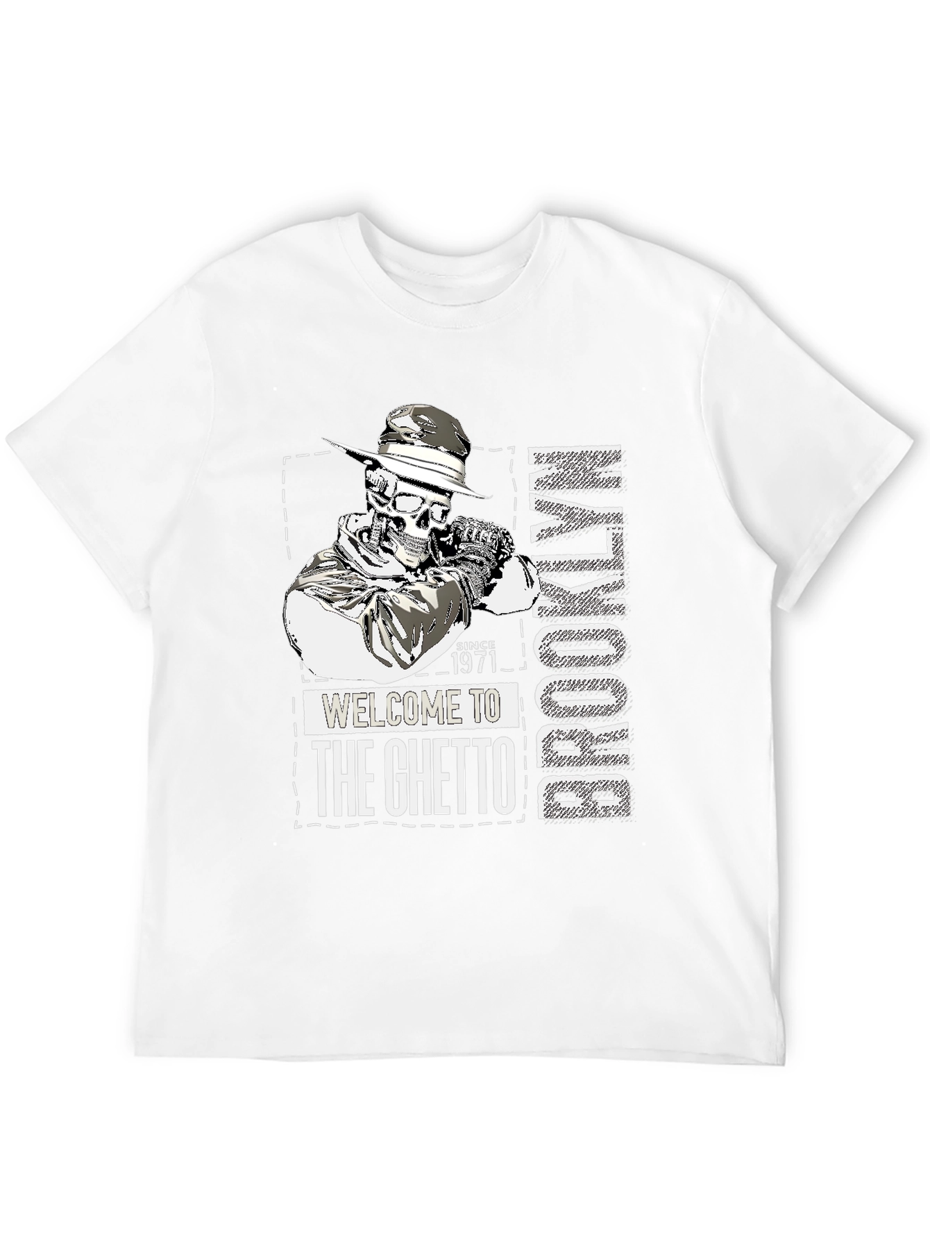 Brooklyn Ghetto Skeleton T-Shirt