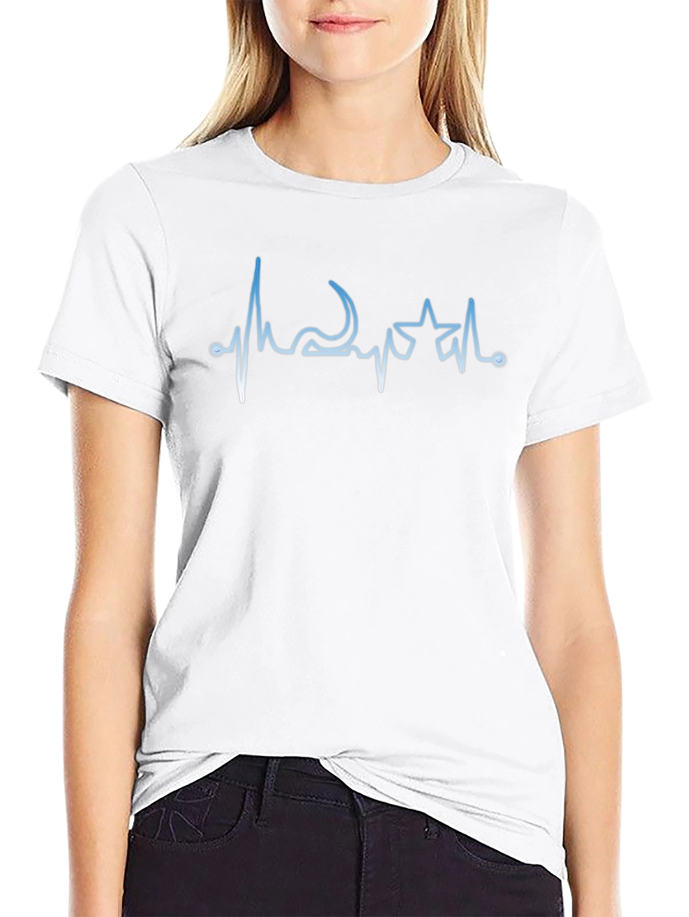 Soviet Heartbeat T-Shirt - Hammer and Sickle Star Pulse