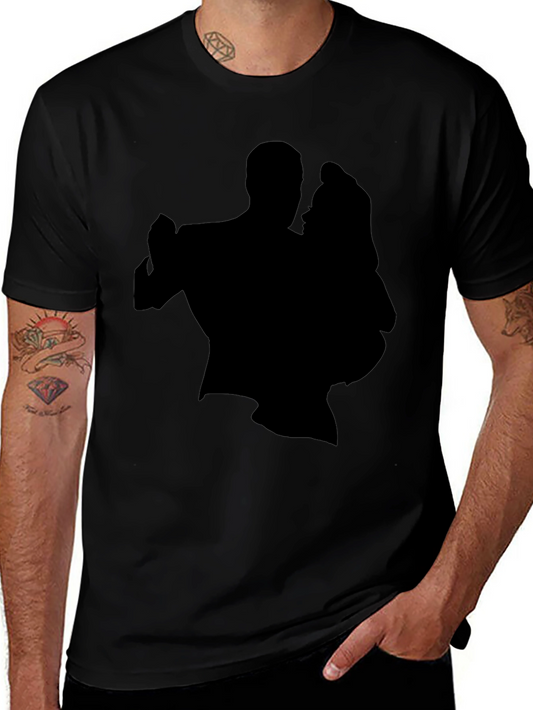 Silhouette Dance Graphic Tee - Classic Black T-Shirt