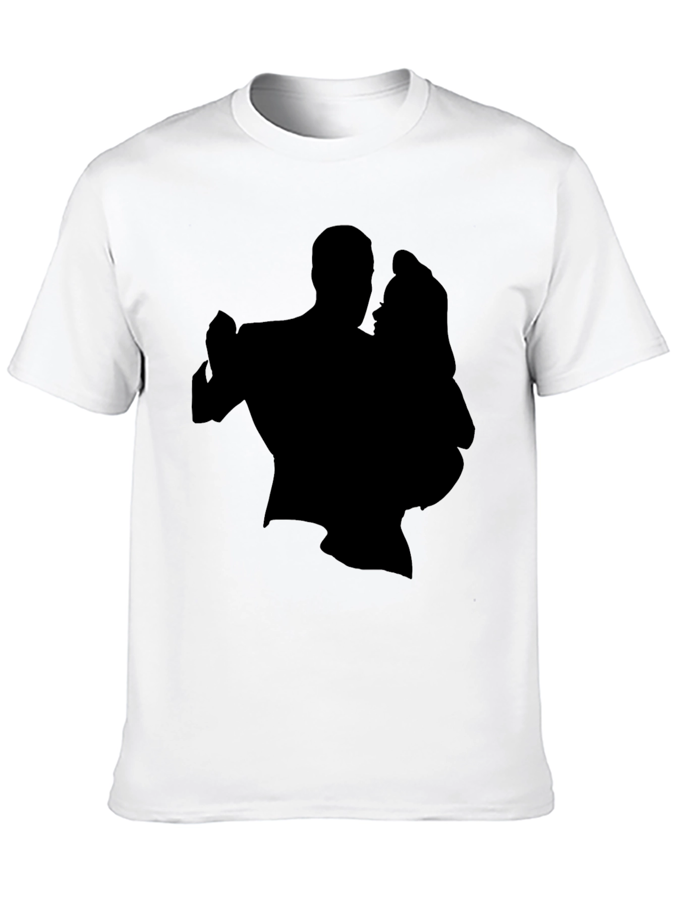Silhouette Dance Graphic Tee - Classic Black T-Shirt