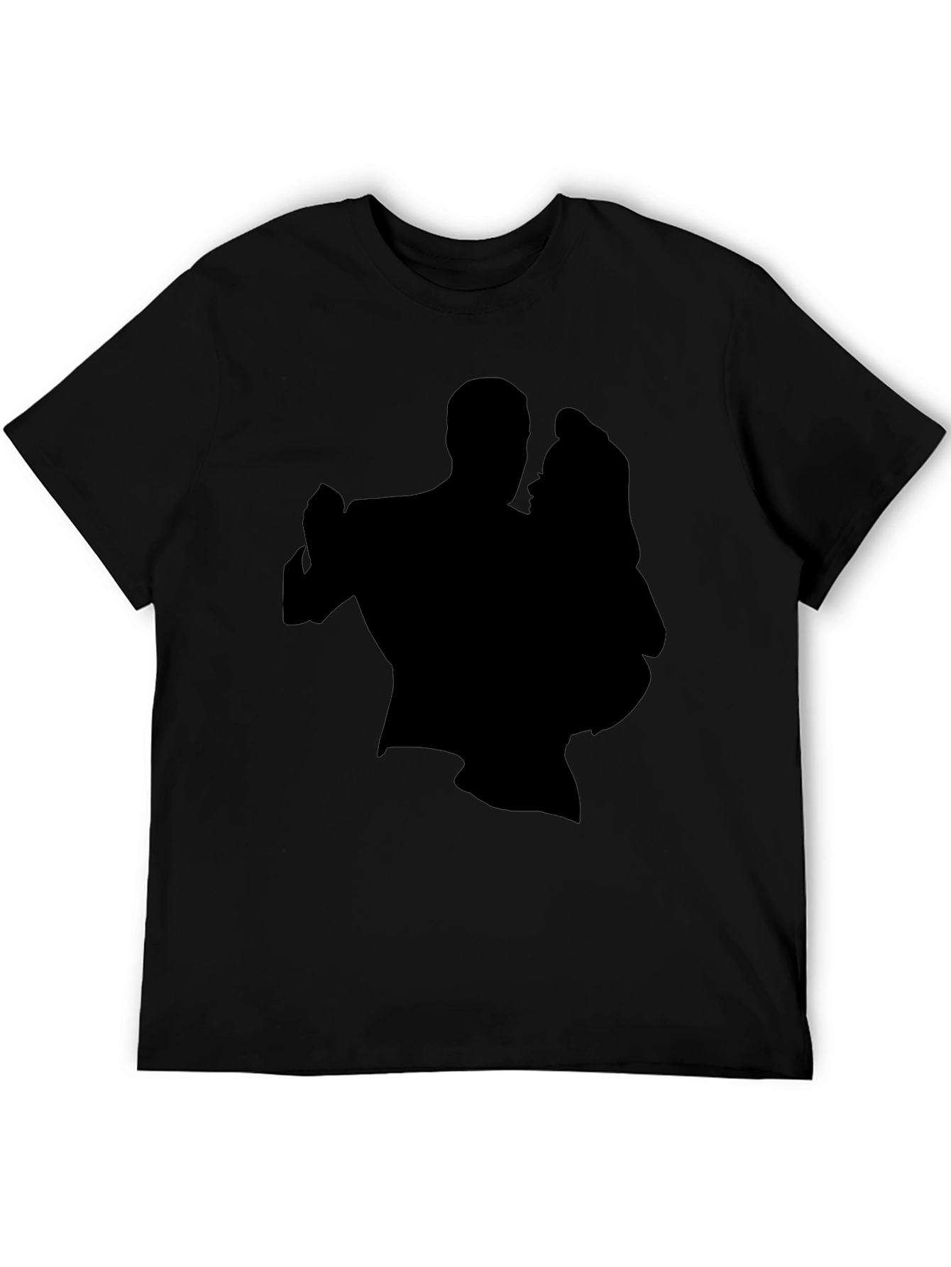 Silhouette Dance Graphic Tee - Classic Black T-Shirt