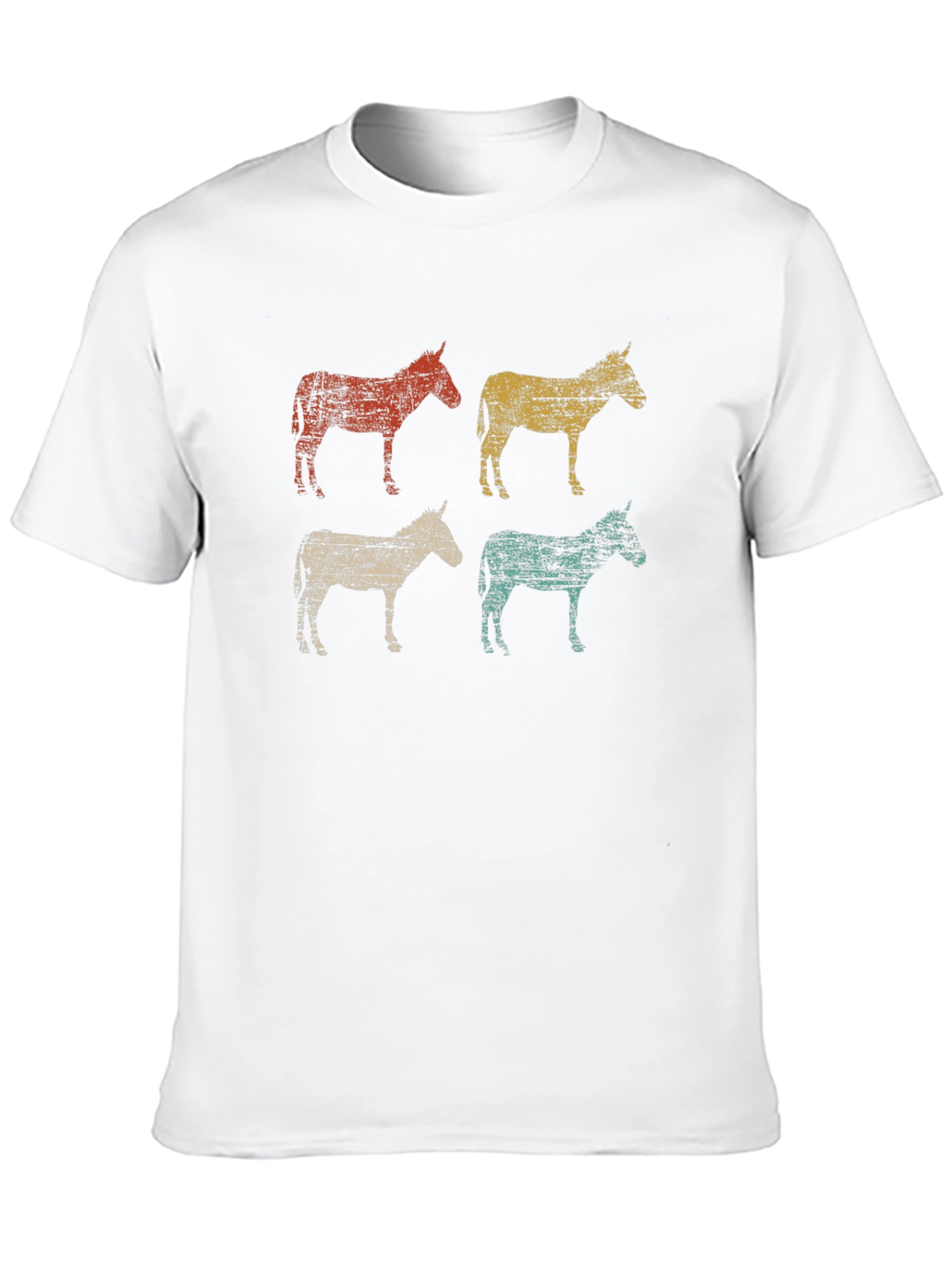 Retro Donkey Graphic T-Shirt