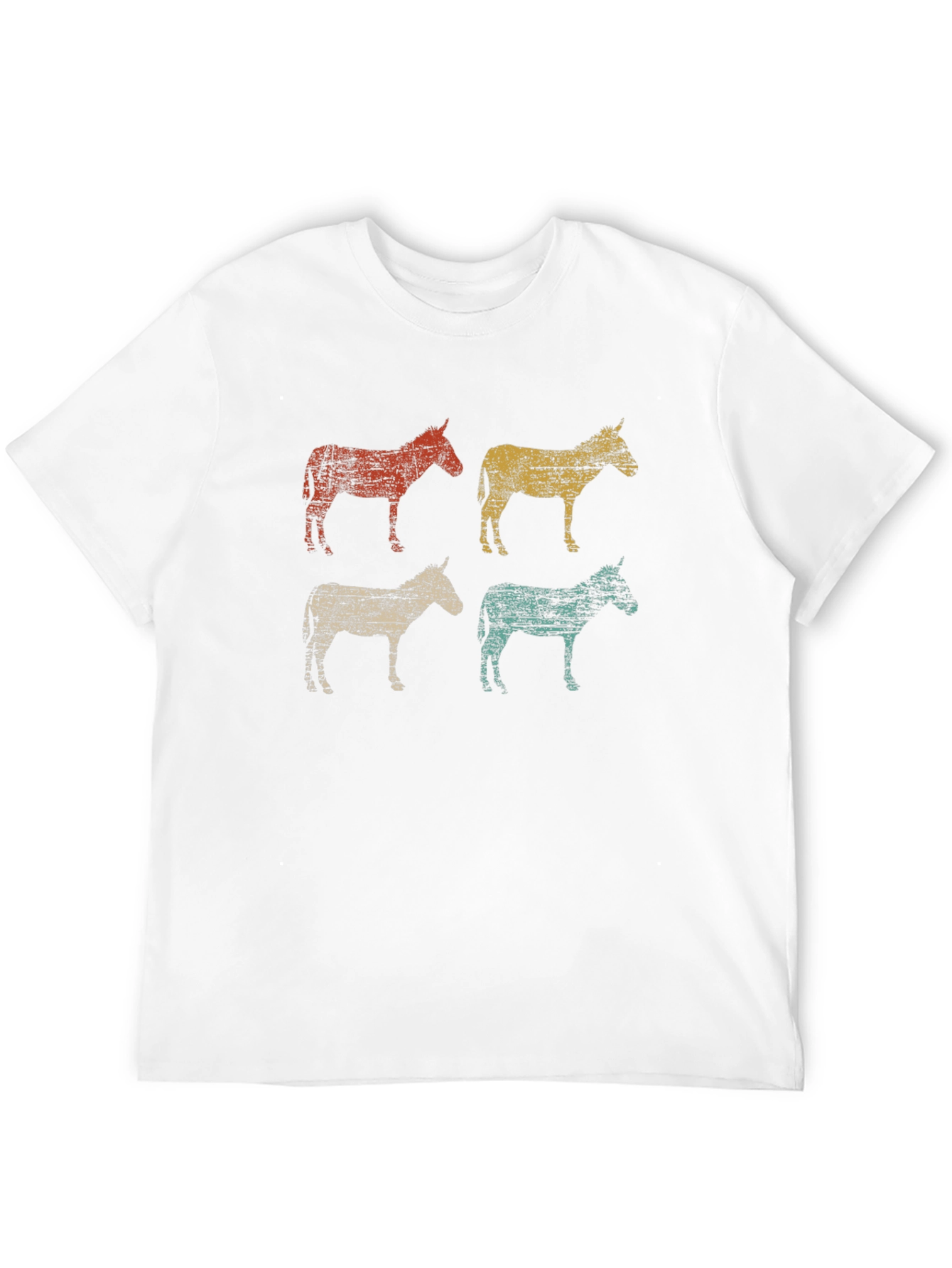 Retro Donkey Graphic T-Shirt