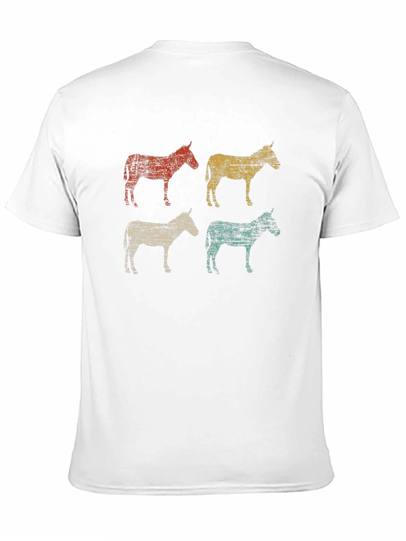 Retro Donkey Graphic T-Shirt