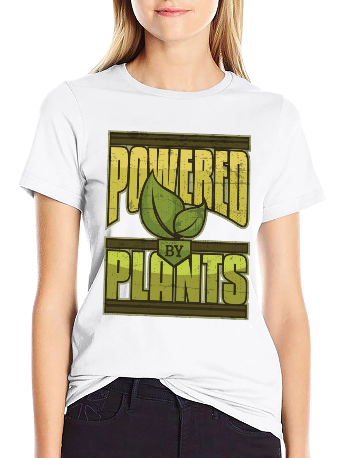 Powered by Plants T-Shirt Vegan Lifestyle