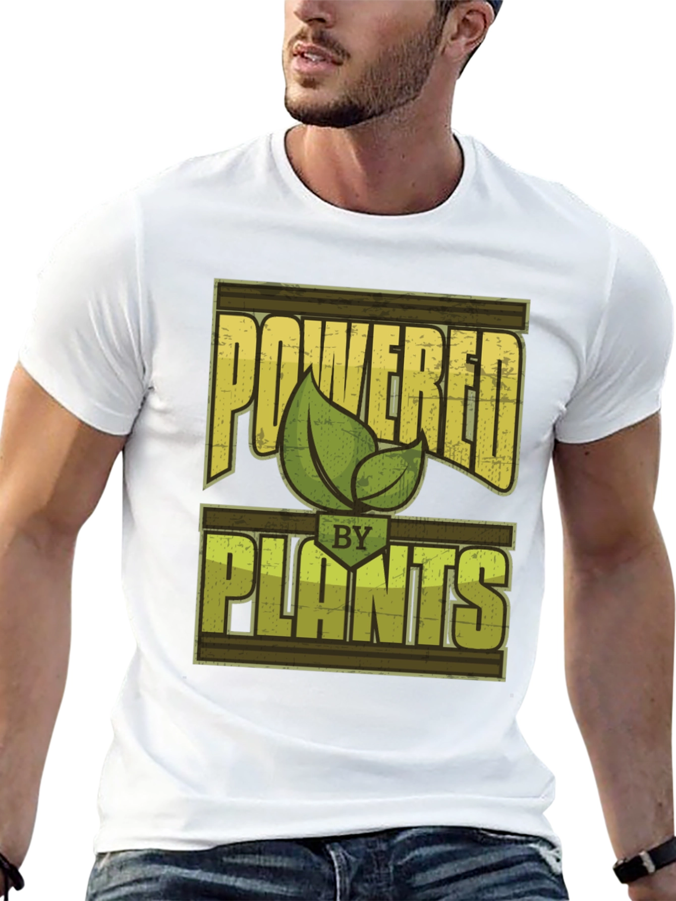 Powered by Plants T-Shirt Vegan Lifestyle