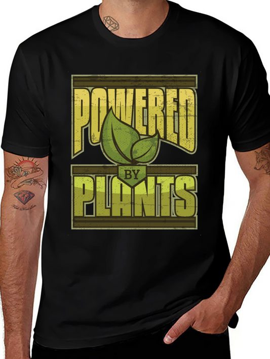 Powered by Plants T-Shirt Vegan Lifestyle