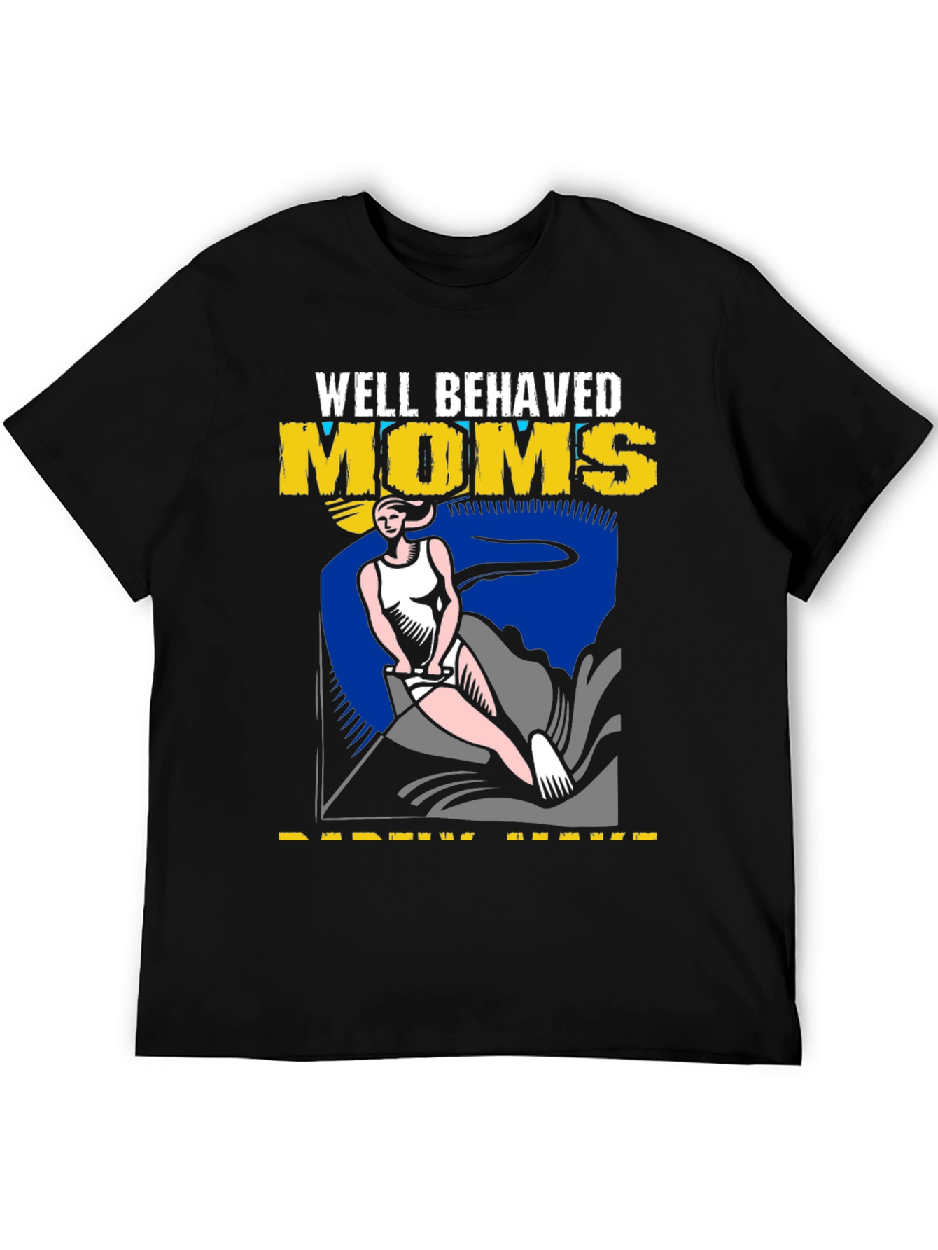 Well Behaved Moms Waterski T-Shirt