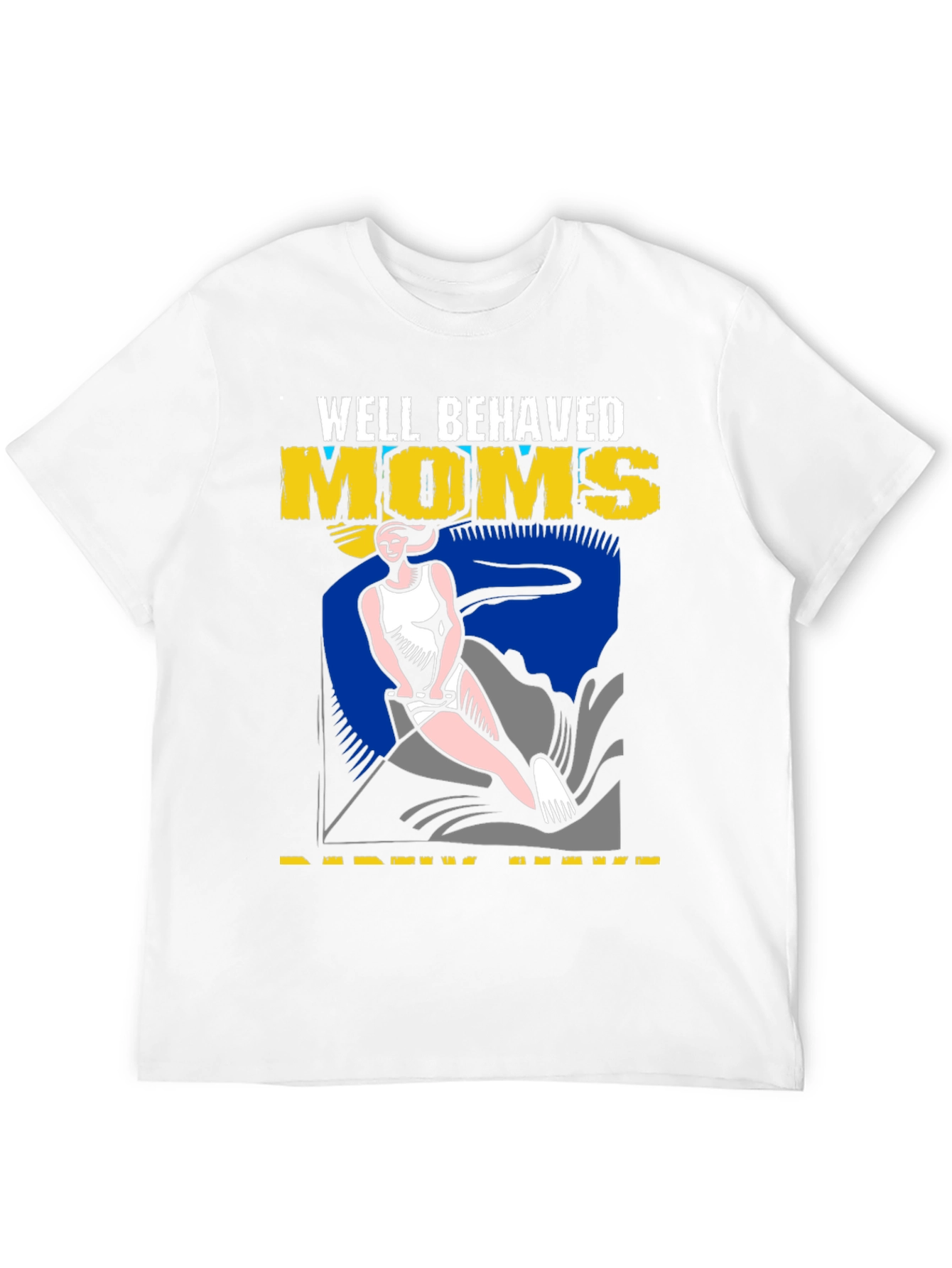 Well Behaved Moms Waterski T-Shirt