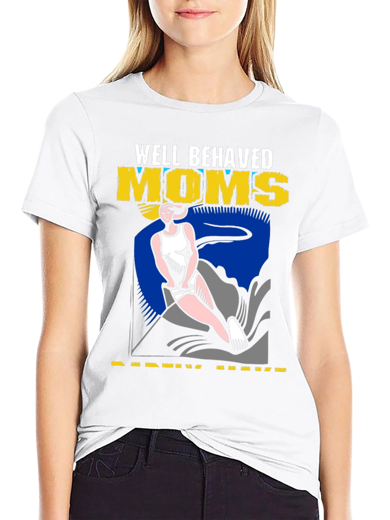 Well Behaved Moms Waterski T-Shirt