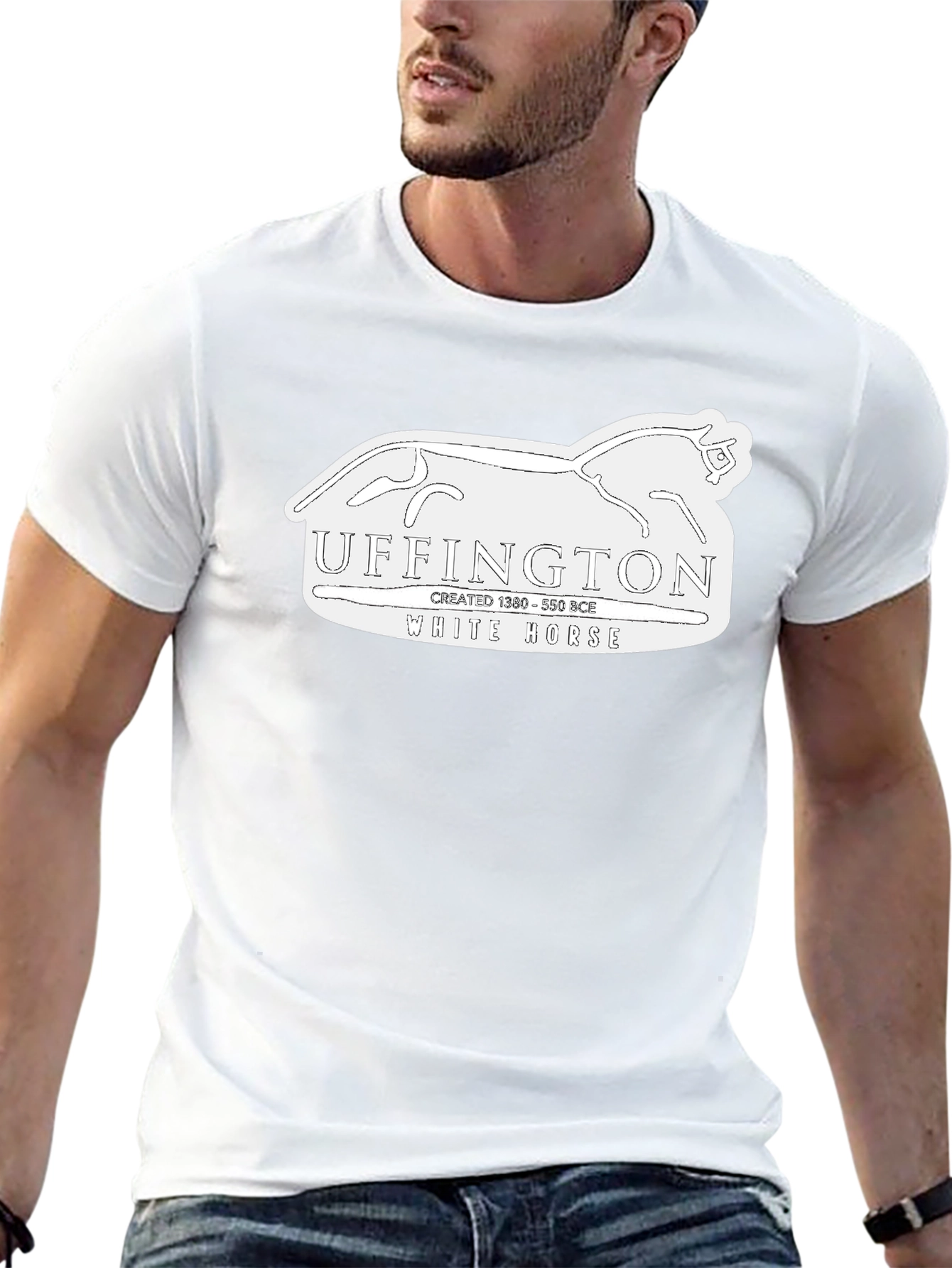 Uffington White Horse T-Shirt - Graphic Tee