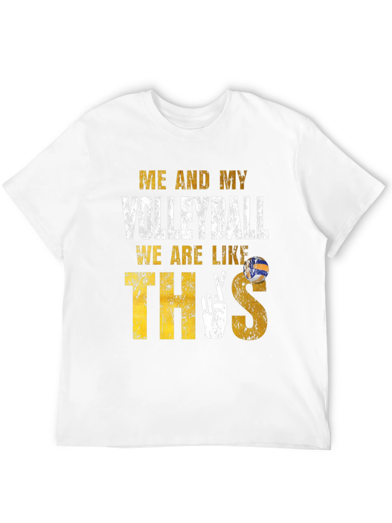 Volleyball Graphic Tee - Me and My Volleyball