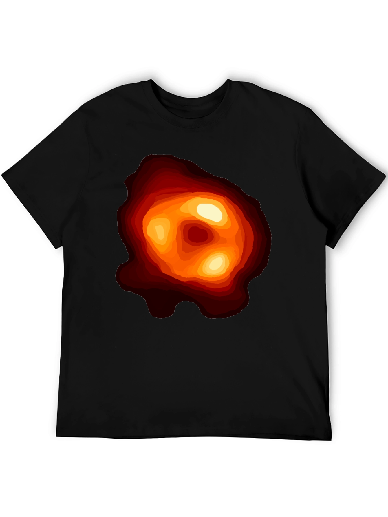 Black Hole Graphic Tee - Space Science Shirt