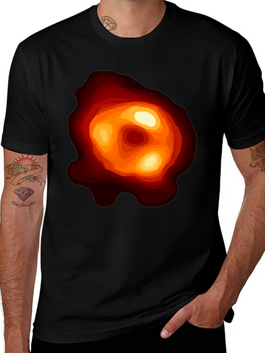 Black Hole Graphic Tee - Space Science Shirt