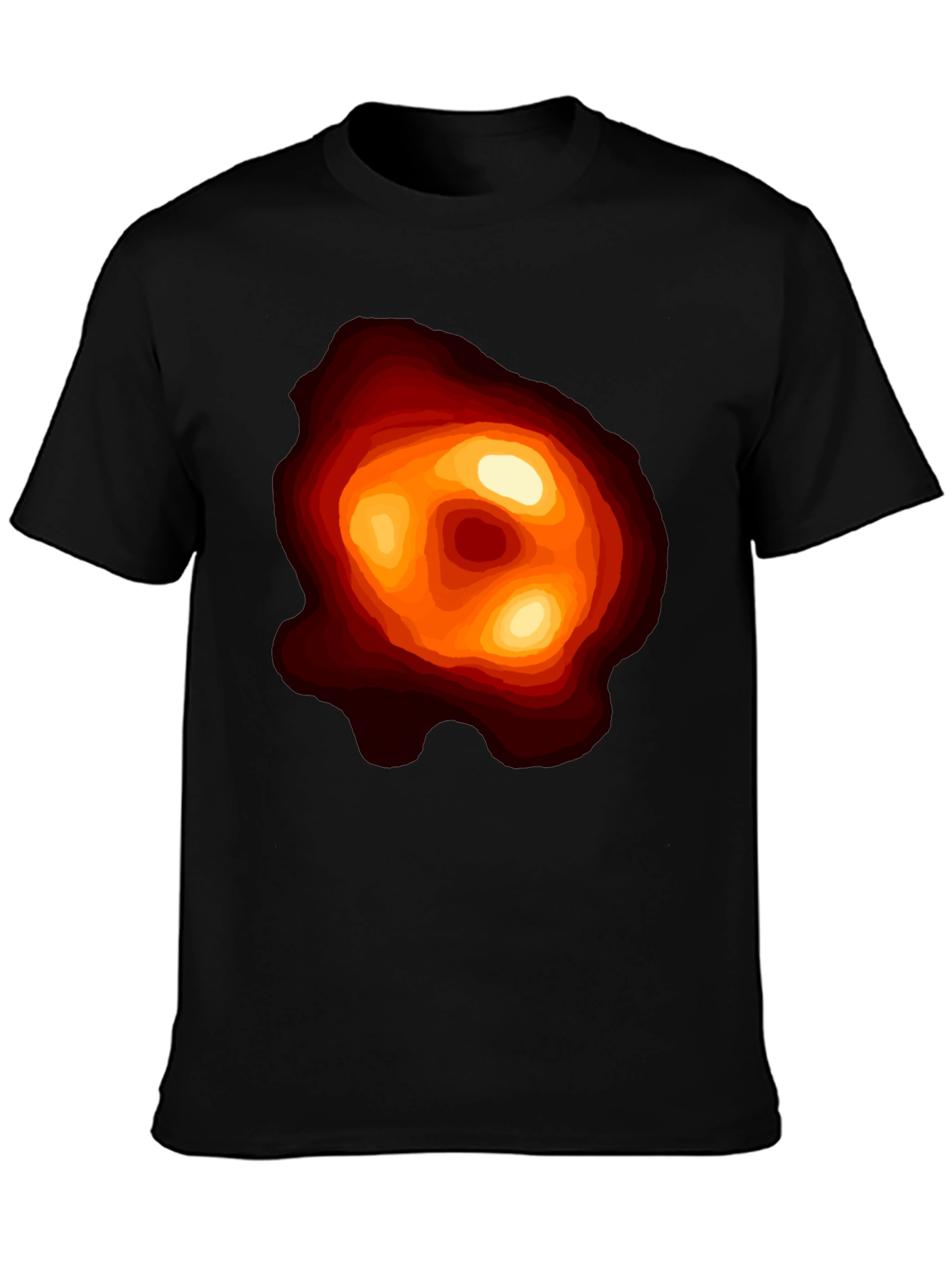 Black Hole Graphic Tee - Space Science Shirt