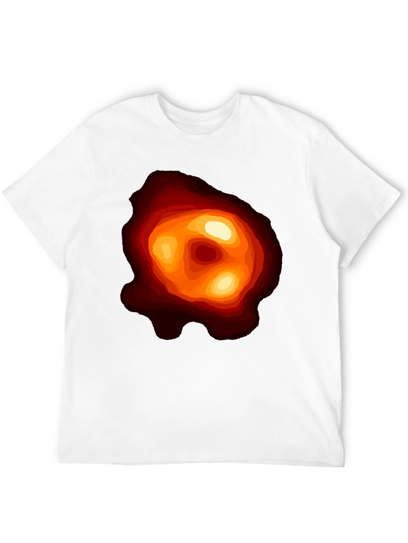 Black Hole Graphic Tee - Space Science Shirt